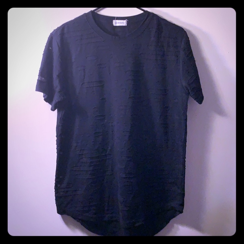 Black holes goth shirt